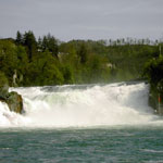 Europe's largest waterfall - Rhine